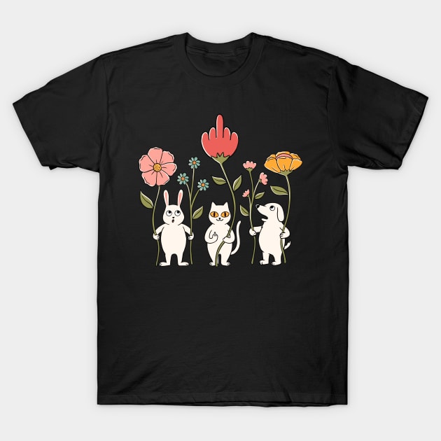 Animals Spring T-Shirt by coffeeman